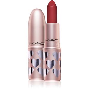 MAC Cosmetics Valentine’s Day Retro Matte Lipstick mattító rúzs árnyalat Ruby Woo 3 g