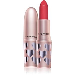 MAC Cosmetics Valentine’s Day Retro Matte Lipstick mattító rúzs árnyalat Relenlessly Red 3 g