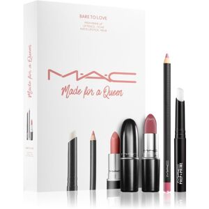 MAC Cosmetics Bare to Love Made for a Queen ajándékszett az ajkakra