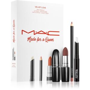 MAC Cosmetics Velvet Love Made for a Queen ajándékszett (az ajkakra)