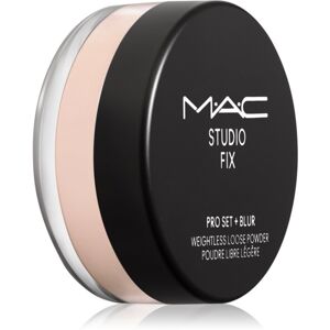 MAC Cosmetics Studio Fix Pro Set + Blur Weightless Loose Powder mattító fixáló púder árnyalat Light 6,5 g