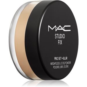 MAC Cosmetics Studio Fix Pro Set + Blur Weightless Loose Powder mattító fixáló púder árnyalat Medium 6,5 g