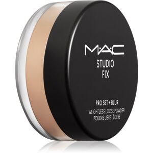 MAC Cosmetics Studio Fix Pro Set + Blur Weightless Loose Powder mattító fixáló púder árnyalat Medium Deep 6,5 g