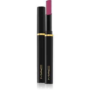 MAC Cosmetics Powder Kiss Velvet Blur Slim Stick hidratáló matt rúzs árnyalat Wild Rebel 2 g