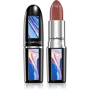MAC Cosmetics Bronzing Collection Lustreglass Sheer-Shine Lipstick fényes ajakrúzs árnyalat Hug Me 3 g