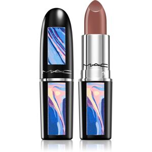 MAC Cosmetics Bronzing Collection Lustreglass Sheer-Shine Lipstick fényes ajakrúzs árnyalat Thanks It's Mac 3 g