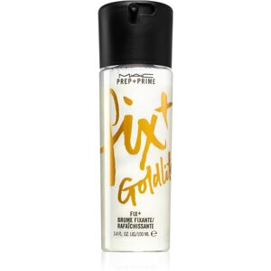 MAC Cosmetics Bronzing Collection Prep + Prime Fix+ Goldlite make-up fixáló spray csillámporral 100 ml