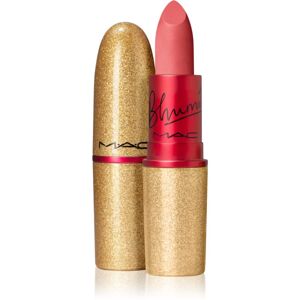 MAC Cosmetics Viva Glam Bhumi Powder Kiss Lipstick matt ajakrúzs árnyalat Mauve 3 g