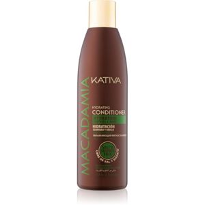 Kativa Macadamia hidratáló kondicionáló a fénylő és selymes hajért