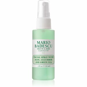 Mario Badescu Facial Spray with Aloe, Cucumber and Green Tea hűsítő és felfrissítő permet fáradt bőrre 59 ml