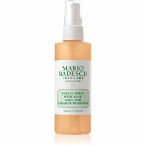 Mario Badescu Facial Spray with Aloe, Sage and Orange Blossom energizáló hidratáló arcpermet 118 ml