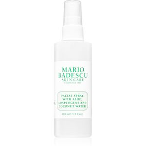 Mario Badescu Facial Spray with Aloe, Adaptogens and Coconut Water Frissítő permet normál és száraz bőrre 118 ml