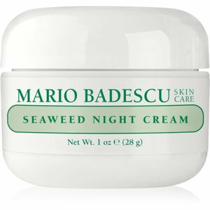 Mario Badescu Seaweed Night Cream éjszakai hidratáló krém ásványi anyagokkal 28 g