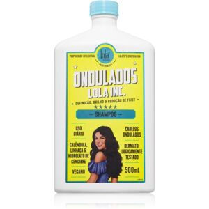 Lola Cosmetics Ondulados Lola Inc. Shampoo hidratáló sampon hullámos és göndör hajra 500 ml