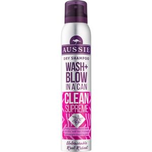 Aussie Wash+ Blow Clean Supreme száraz sampon 180 ml