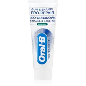 Oral B Professional Gum & Enamel Pro-Repair Extra Fresh frissítő hatású fogkrém az egészséges fogakért és ínyért 75 ml