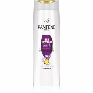 Pantene Hair Superfood Full & Strong sampon táplált és fényes hatásért 400 ml