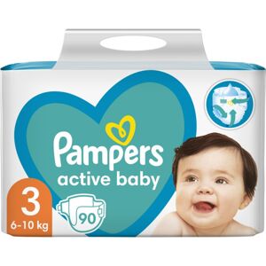 Pampers Active Baby Size 3 eldobható pelenkák 6-10 kg 90 db
