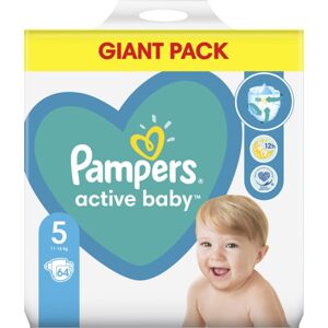Pampers Active Baby Size 5 eldobható pelenkák 11-16 kg 64 db