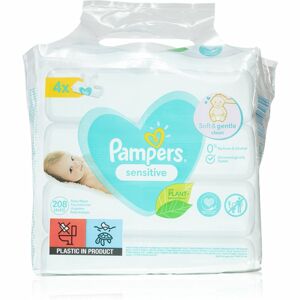 Pampers Sensitive finom nedves törlőkendők gyermekeknek az érzékeny bőrre 4x52 db