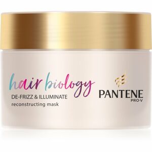 Pantene Hair Biology De-Frizz & Illuminate haj maszk száraz és festett hajra 160 ml