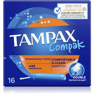 Tampax Compak Super Plus tamponok applikátorral 16 db