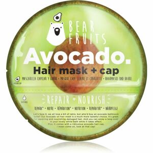 Bear Fruits Avocado mélyen tápláló maszk hajra