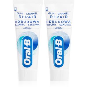Oral B Gum&Enamel Repair gyengéden fehérítő fogkrém 2 x 75 ml