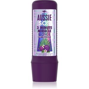 Aussie SOS 3 Minute Miracle hidratáló kondicionáló szőke hajra 225 ml