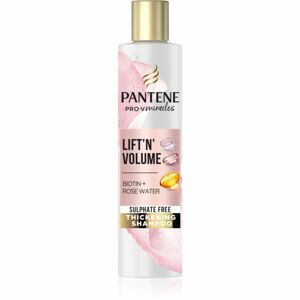 Pantene Lift'n'Volume Biotin + Rose Water sampon a sérült hajra 225 ml