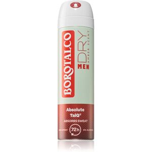 Borotalco MEN Dry spray dezodor 72 óra Illatok Amber 150 ml