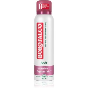 Borotalco Soft Talc & Pink Flower spray dezodor alkoholmentes 150 ml