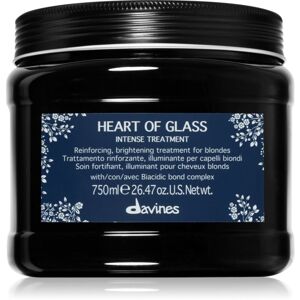 Davines Heart of Glass Intense Treatment intenzív kúra szőke hajra 750 ml