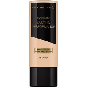 Max Factor Lasting Performance hosszan tartó folyékony make-up árnyalat 104 Warm Almond 35 ml