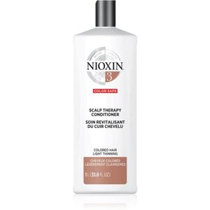 Nioxin System 3 Color Safe hidratáló és tápláló kondicionáló a könnyű kifésülésért 1000 ml