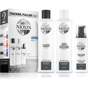 Nioxin System 2 Natural Hair Progressed Thinning ajándékszett (hajhullás ellen) unisex