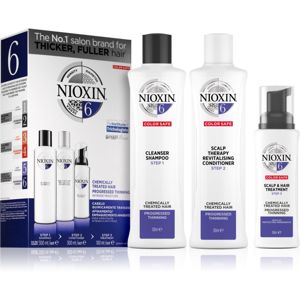 Nioxin System 6 Color Safe Chemically Treated Hair ajándékszett a ritkuló hajra