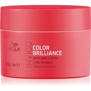 Wella Professionals Invigo Color Brilliance hidratáló maszk vékonyszálú és normál hajra 150 ml
