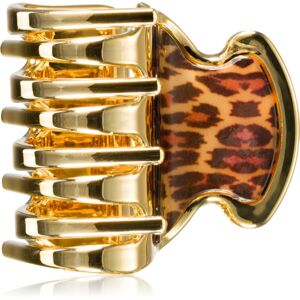 Janeke Hair-Clip Leopard fogas hajcsipesz 4,5x4 cm 1 db