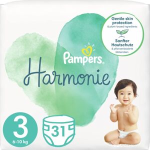 Pampers Harmonie Value Pack Size 3 eldobható pelenkák 6 – 10 kg 31 db