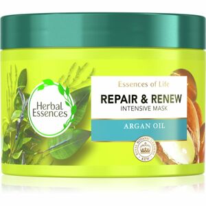 Herbal Essences Essences of Life Argan Oil regeneráló hajmasz 450 ml