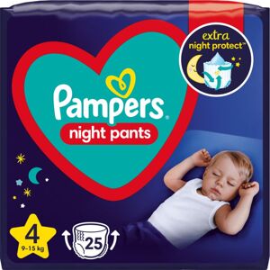 Pampers Night Pants Size 4 eldobható nadrágpelenkák éjszakára 9-15 kg 25 db