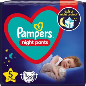 Pampers Night Pants Size 5 eldobható nadrágpelenkák éjszakára 12-17 kg 22 db