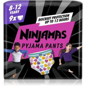 Pampers Ninjamas Pyjama Pants 27-43 kg Hearts 9 db
