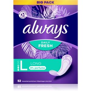 Always Daily Fresh Long tisztasági betétek parfümmentes 52 db