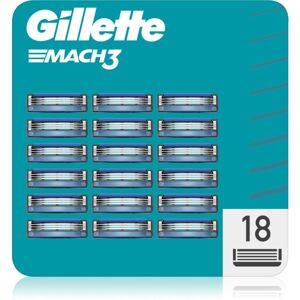 Gillette Mach3 tartalék pengék 18 db