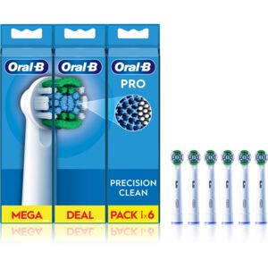 Oral B PRO Precision Clean csere fejek a fogkeféhez 6 db