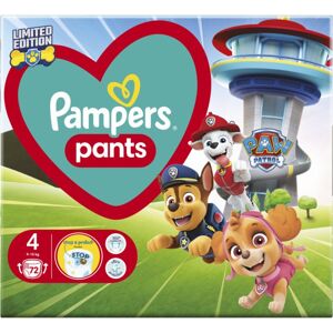 Pampers Active Baby Pants Paw Patrol Size 4 eldobható nadrágpelenkák 9-15 kg 72 db