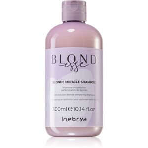 Inebrya BLONDesse Blonde Miracle Shampoo Tisztító méregtelenítő sampon szőke hajra 300 ml