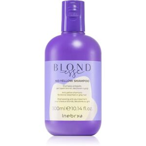 Inebrya BLONDesse No-Yellow Shampoo sampon a sárga tónusok neutralizálására szőke és ősz hajra 300 ml